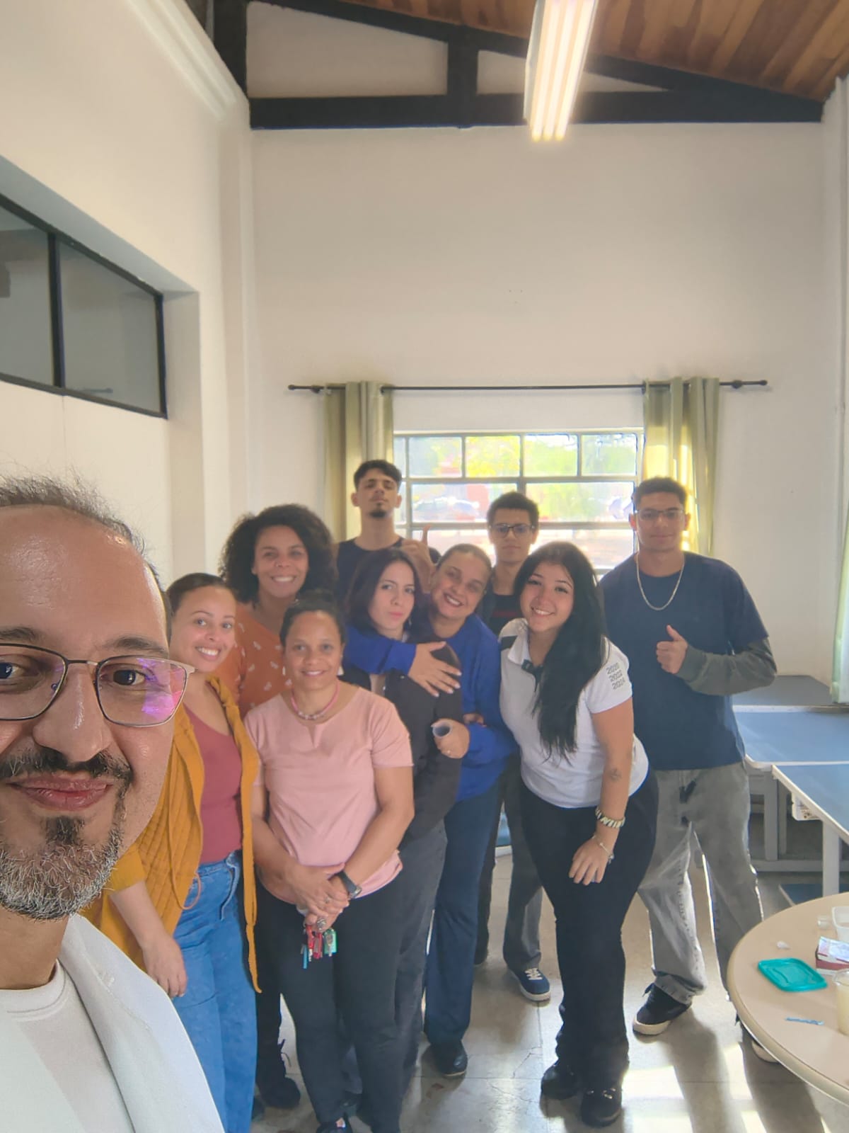 Aula prática – Teste de Toxicidade com Leveduras com o Professor Dr. Hélio e os alunos do 3º semestre do curso de Gestão Ambiental